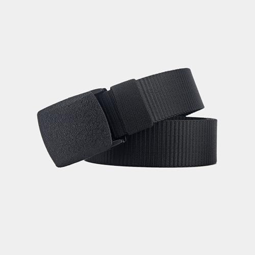 Military Tactical Men Belt With Plastic Buckle Plus Size Black