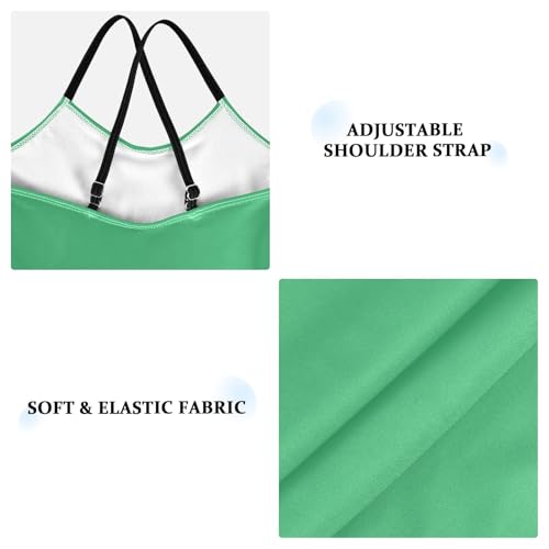 GuoChe Spring Green Kids Swimsuits 1-Piecing Girls Swim Suit Toddler Bathing Suit Girls Beach Swimwear 7-8T3