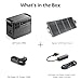 DJI Power 2000 Portable Power Station, 3000W Stable Output Solar Generator 2048Wh LFP LiFePO4 Battery+120W Solar Panel, 45m Fast Charging Off-Grid Electric Generator for Home Backup Outdoor RV Camping