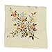 GDFHULOG Women's Cotton Handkerchief Elegant Floral Print Soft Hanky Travel Size Reusable MultiPurpose Fashion Accessory