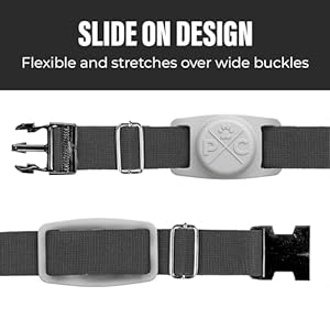 Pup culture airtag dog collar 2 pack extra durable lightweight and protective airtag case for dog collar  track your pet using apple airtag technology  dog collar airtag holder   cucciolini doodles