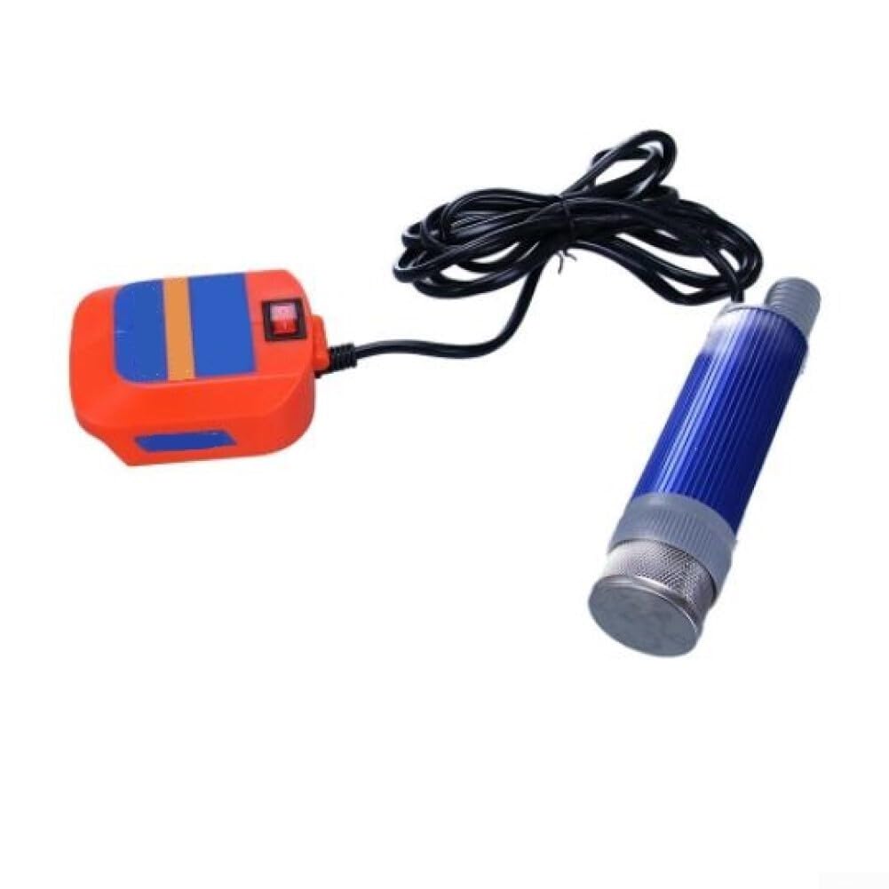 Batería de litio portátil de 21 V sumergible para agua, caudal de 40-60 l/min, cabezal de 4-6 m, diámetro de 38 mm x 18 cm de altura