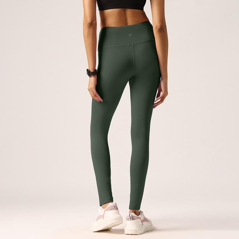 Image of BlissClub The Ultimate Leggings Lite, Ankle Length Tights for Women for Gym, Yoga and Workout with High Waist, Tall (for Women Above 5'5)