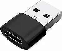 Adaptador USB-C para USB-A OTG, Carregamento rapido 30W– Conversor Tipo C para USB Fêmea para Celular, Notebook, Pendrive e Mouse