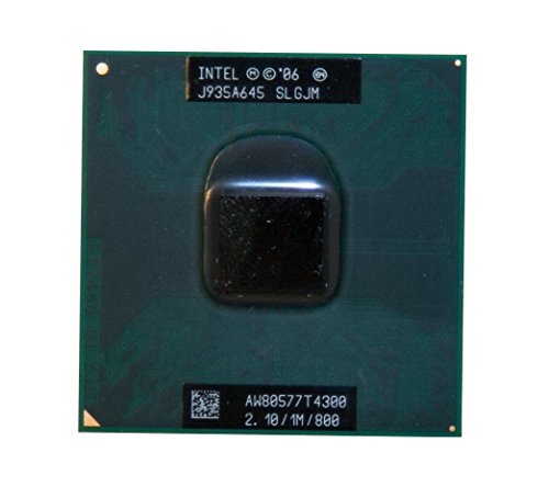 Thermal Design Power: 35 watt Processore Intel Pentium Dual-Core 2.1 GHz CPU 1 MB mobile T4300 Slgjm socket P 478-pin