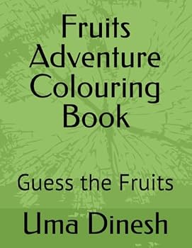 Paperback Fruits Adventure Colouring Book: Guess the Fruits Book