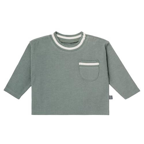 Modern Moments by Gerber baby-boys Velour 2-piece Drop Shoulder Top & Pant Set2