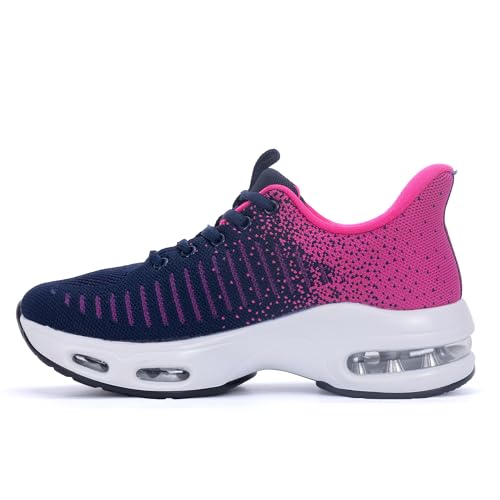 Women's Walking Shoes Slip On Tennis Sneakers Easy Put On Athletic Shoes for Ladies US 6-10.5