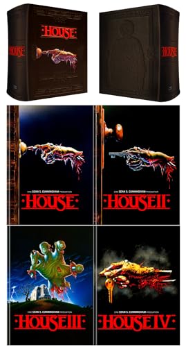 House (I – IV) – 4K  Mediabook (UHD + Blu-ray Disc)