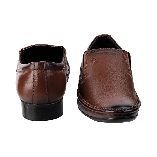 Image of Metro Men's Faux Leather Formal Stylish Moccasin Loafer Shoes