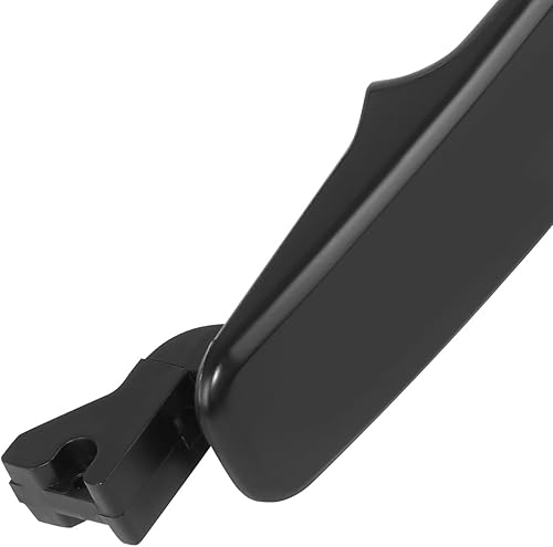 Miniatura 4 de PM PERFORMOTOR Manija de puerta delantera izquierda para el lado del conductor con cerradura compatible con Nissan Rogue Select X-Trail 08-15, negro