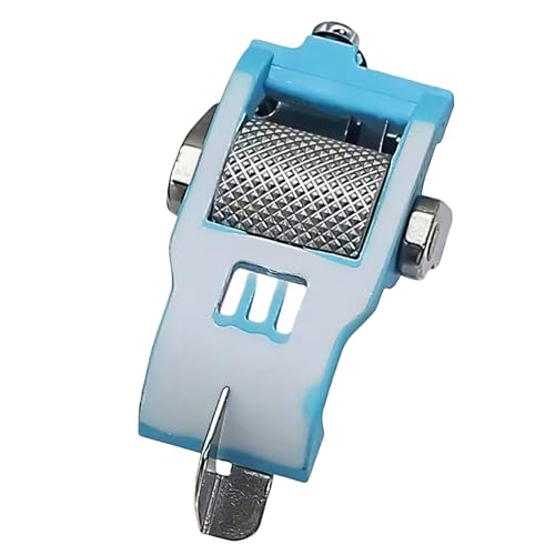Pie prensatelas con rodillo ajustable para máquina industrial miniatura 2