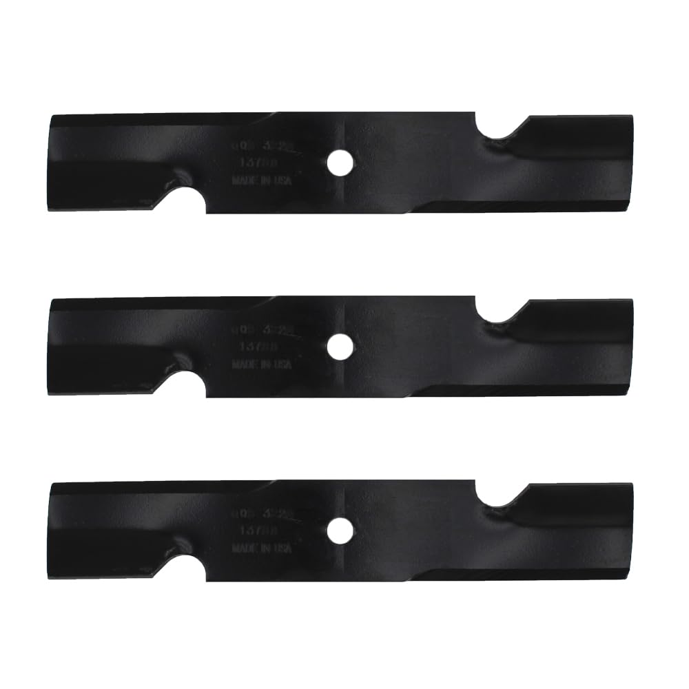 13788 423029 Set of 3 High Lift Blades Length 14-1/4" Each Fits Encore Lawn Mowers for 42” Cut