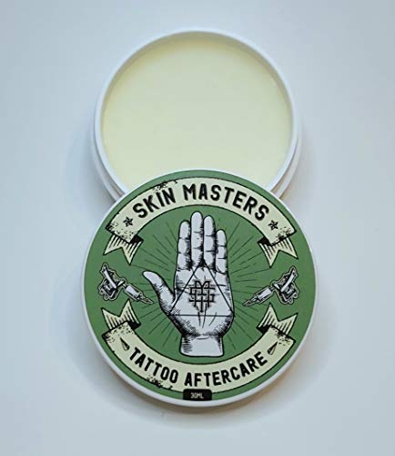 Skin Masters Tattoo Aftercare - Tattoo Balm for After the Tattoo Process - 1 oz
