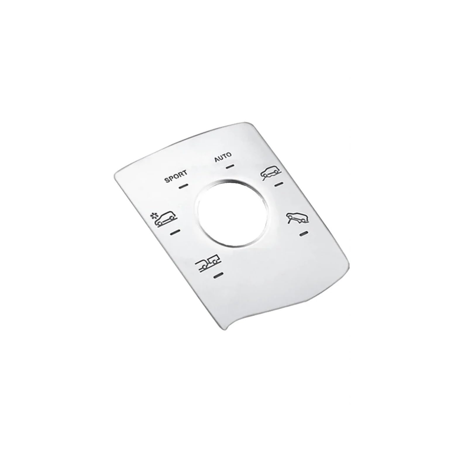 Repair Patch Compatible with Benz ML W166 GLE W292 GL X166 GLS W292 Multimedia Panel Cover Car Interior Sticker Silver(Style A)