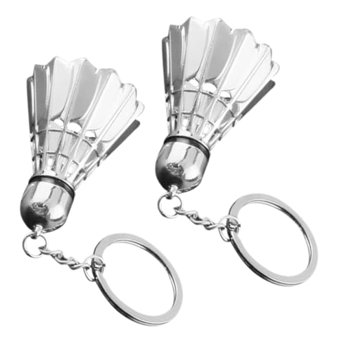 FOMIYES 1 Juego Bádminton Metálico Accesorio Decorativo Fiesta Colgante Único Y Chic 2 Piezas