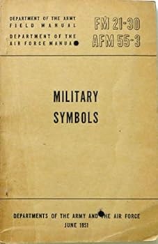 Paperback MILITARY SYMBOLS - Fm 21-30; Afm 55-3 Book