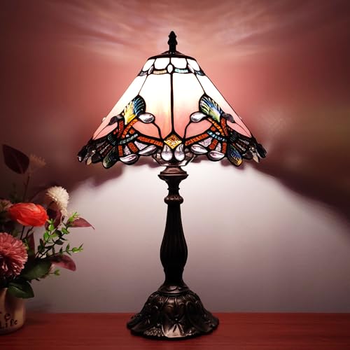 XPHMXP Tiffany Lamp Stained Glass Lamp 3 -Way Tiffany Style