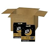 Always ZZZs Overnight Disposable Period Underwear for Women, Size S/M, Black Period Panties, Leakproof, 7 Count, Pack of 2 (14 Count Total)