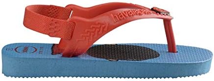 Havaianas BABY HEROIS, TURQUOISE/STRAWBERRY, UK 5 Child