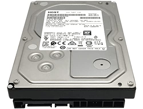 Image of HGST Ultrastar 7K6000 | 0F23005 | 4TB 7200RPM 128MB Cache SATA 6Gb /s 3.5-Inch | 512e | ISE | Enterprise Hard Disk Drive (Renewed)