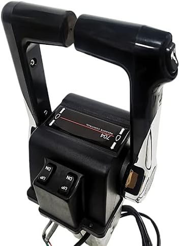 The vertical Remote control box can replace the YAMAHA outboard 704-48207-13 double handle control horsepower machine.