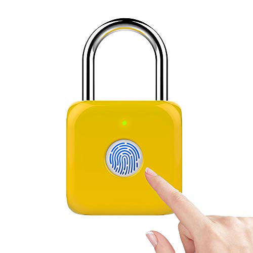 eLinkSmart Fingerprint Padlock Smart Touch Lock Metal Anti-Theft Intelligent Keyless for Gym Locker