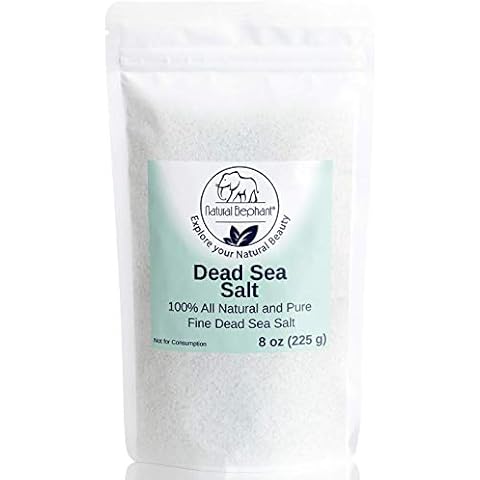 Natural Elephant Dead Sea Bath Salt 8oz Cover