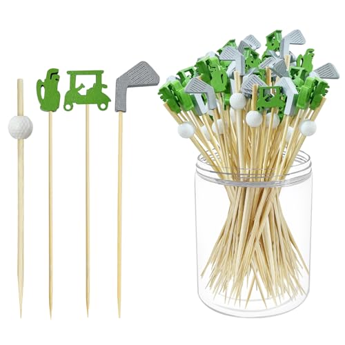 200Pcs Decorative Dice Cocktail Picks,4.7 Inch Casino Theme Party Toothpicks for Las Vegas Night Decorations Bunco Night Party Supplies