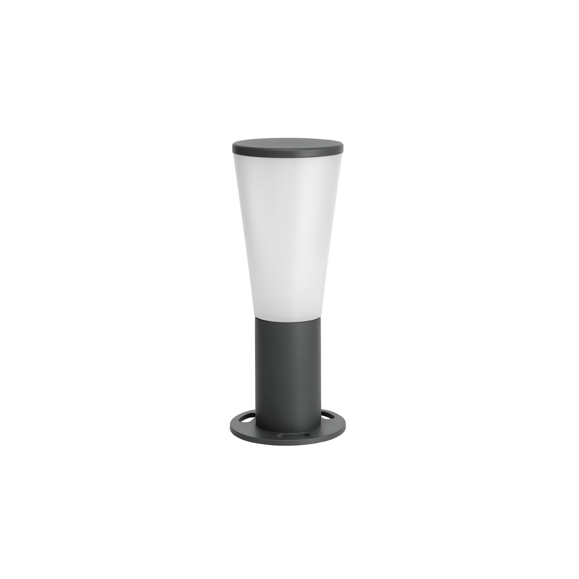 PRILUCE 12W LED Pathway Post Light – Graphite Grey Garden Bollard (IP65)-image-29