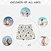 Selerdon Quick Dry Swim Trunks Ape-man Black White Geometric for Boy Kids Summer Fashion Beach Shorts with Adjustable Waist and Side Pocket for Daily Wear Outdoor Play XS