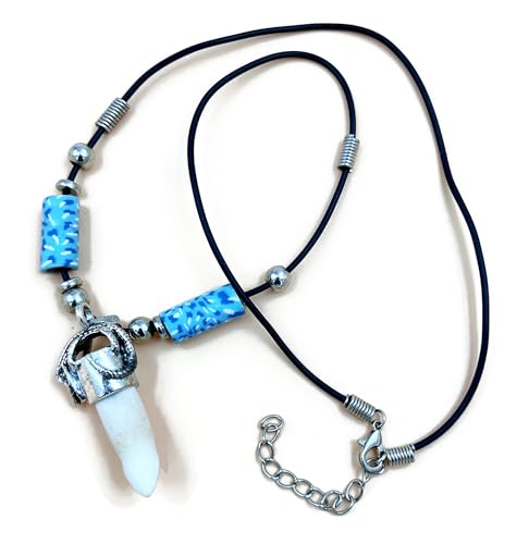 Alligator Tooth Necklace GT08 Gator New Orleans Louisiana Cajun Creole Voodoo Bayou Genuine