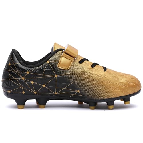 Hanani Boys Soccer Cleats Kids Girls FG/AG Soccer Athletics Sport Shoes Training Shoes Running Shoes Teenager Indoor Outdoor Football Shoes Sneakers for Unisex4