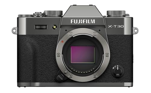 FUJIFILM X-T30 III Mirrorless Camera Body, Charcoal Silver