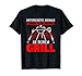 Ne sous-estimez jamais un vieux homme à sein Grill. T-Shirt
