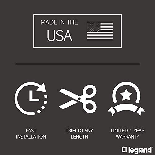 C2G Legrand - Wiremold Wiremold Floor Cord Management Kit, Corduct, Cord Protector, Wire Organizer And Hider, Rubber Cable Cover And Concealer, Black, 50 Feet, Cdbk-50 #TOP1