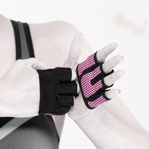 YUGSHNKFC Mitaines de sport en nylon respirant pour entraînement de musculation et d'haltérophilie en plein air – vue 5