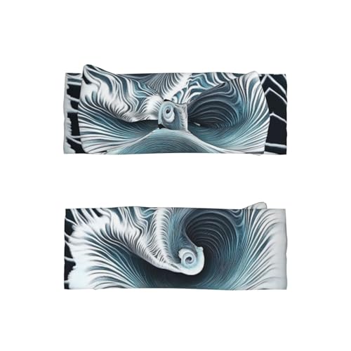 nautilus Baby Headbands Soft Nylon Hairbands with Stretchy Bows Girls Hair Accessories for Newborn Infant Toddler Kids2