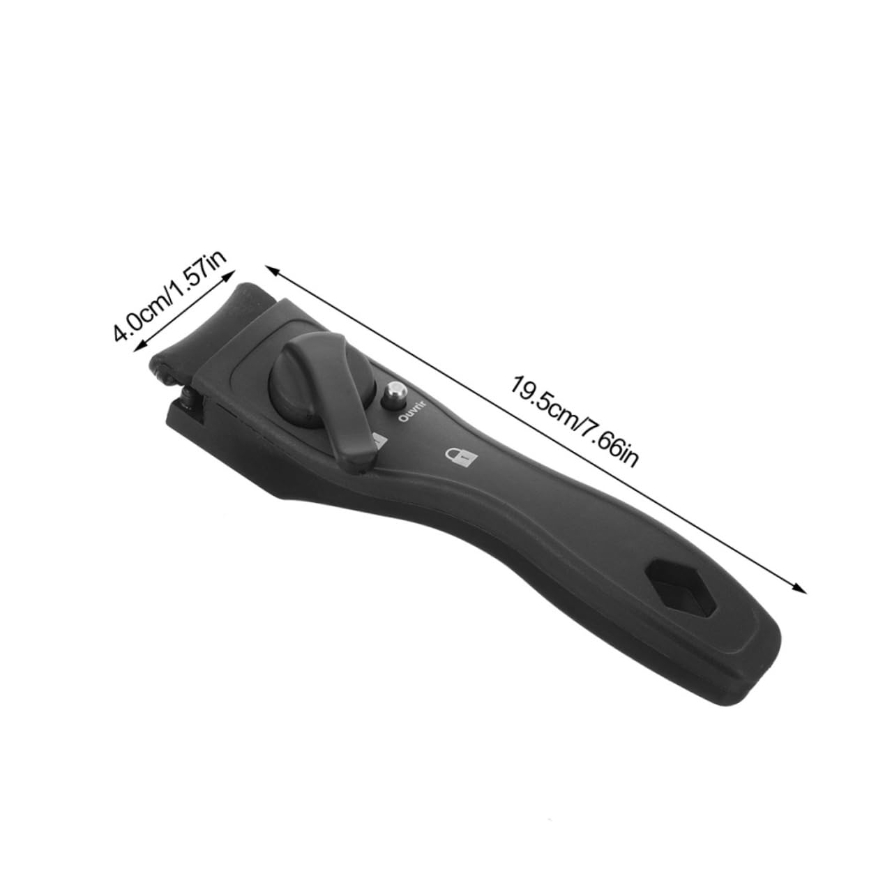 2 Stück-Pack Austauschbare Topfgriffe aus Bakelit Abnehmbares Design Tragbar und Hitzebeständig Ersatzgriffe für Töpfe und Pfannen für Outdoor und Induktion