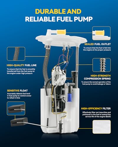 Image of PHILTOP Electric Fuel Pump Assembly E8928M for G37 /G25 /Q60 /Q40 /M35 /M45