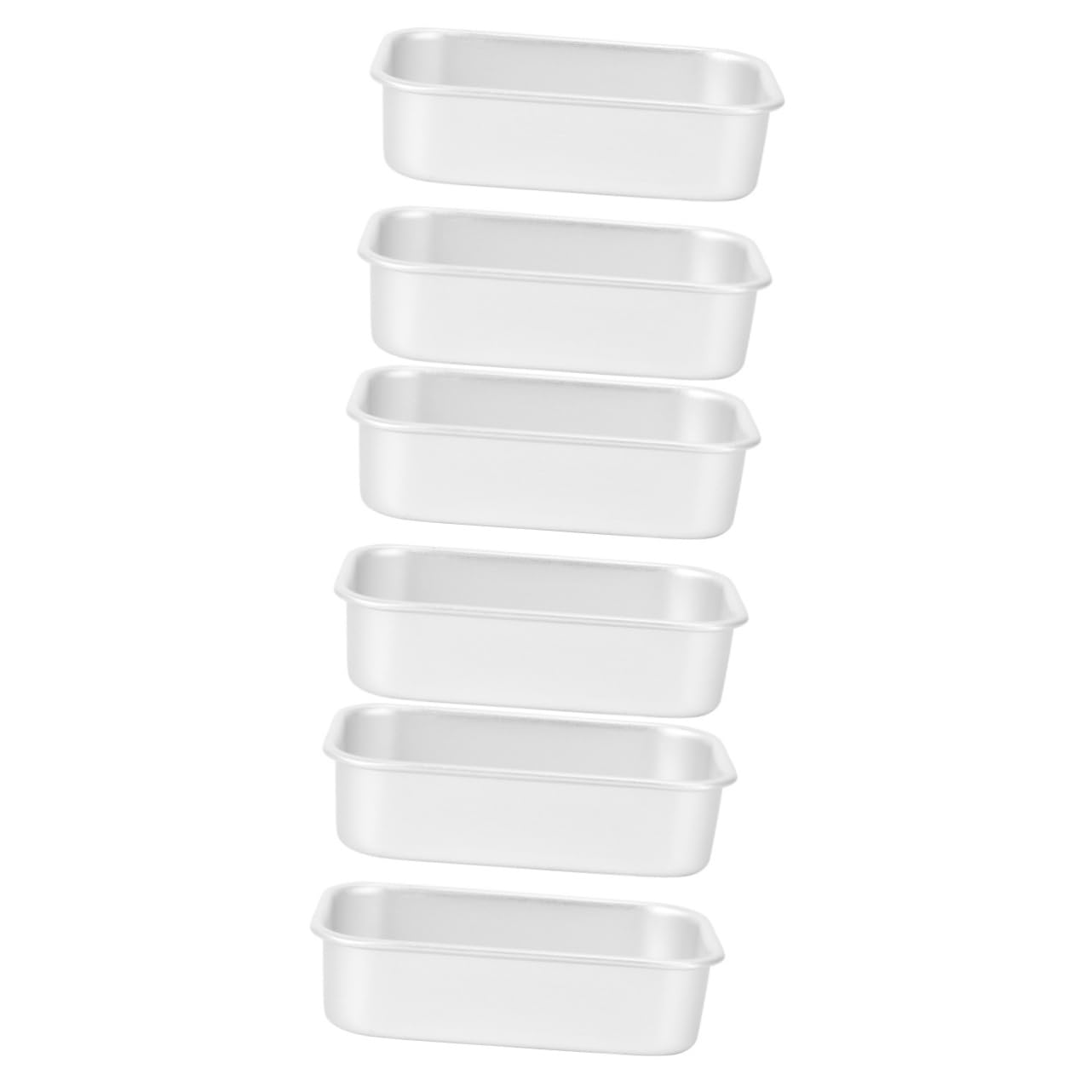 Abaodam 6pièces Moules à Gâteau Créatifs Aluminium Antiadhésif Pour Cuisson De Et Gâteaux Outils De Boulangerie Pratiques Et Résistants à Haute Température