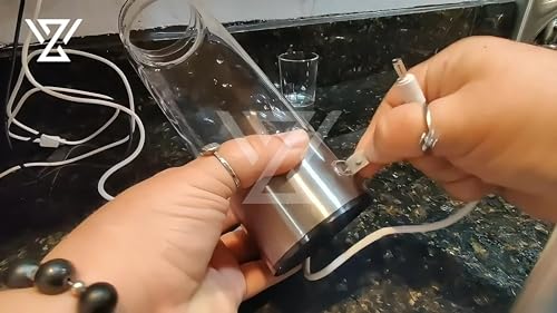 HomEnjoy USB Charging Cable for Hydrogen Water Generator Bottle, USB to DC Charger Cord Replacement for Hydrogen Water Ionizer Machine, 3 2/7 ft Cable Length - Image 3