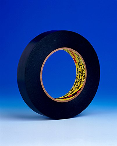 Image of 3M Vinyl Tape 472, Black, 4 in x 36 yd, 10.4 mil, 8 Roll /Case