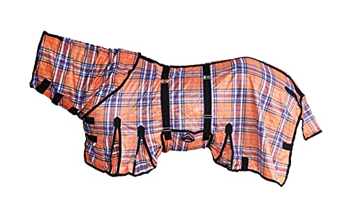 Image of Challenger Horse Flyfly Sheet Summer Spring Airflow Mesh Neck 73112