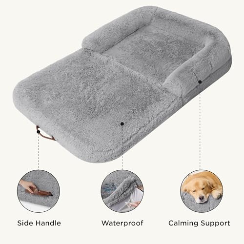 Bedsure Foldable Human Dog Bed For People Adults thumb #4