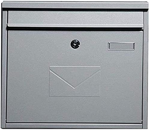 Boîte aux lettres murale sécurisée grand volume pour stopper le vol de courrier