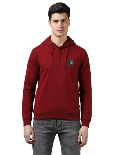Image of Urbano Fashion Men Polycotton Hooded Sweatshirt