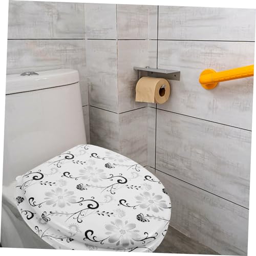 UDaca Pvc-Toilettensitzkissen, Wc-Deckelmatte, Waschbar, Wc-Kissen, Wc-Sitzpolster, Wc-Deckelkissen, Kinder-Toilettensitz, Badezimmer, Wc-Deckelbezug, Kinder-Silikagel-Sitzbezug, Verdickt – Bild 4