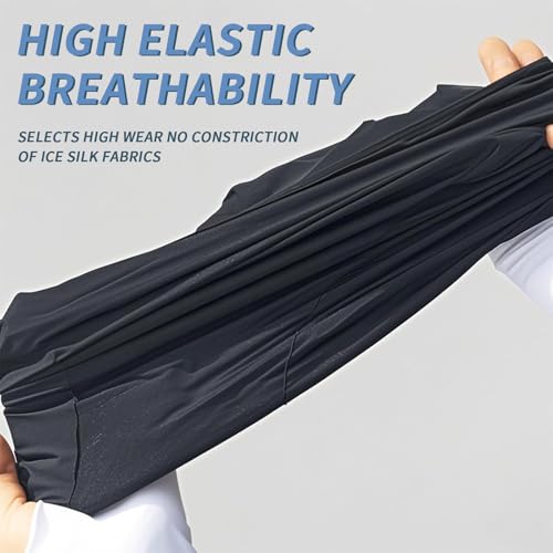 Ski Mask Balaclava Neck Gaiter Face Cooling Cover Scarf Sun Protection Windproof Dustproof Black4