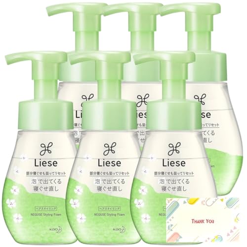 �ԉ� ���[�[ Liese �l�O�Z�X�^�C�����O�t�H�[�� �A�ŏo�Ă���Q�������� 200ml + Kunutonn���܂��t (6�{�Z�b�g)